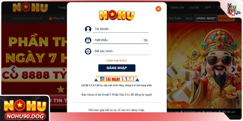 Quy trình chi tiết cho hội viên đăng nhập nhà cái